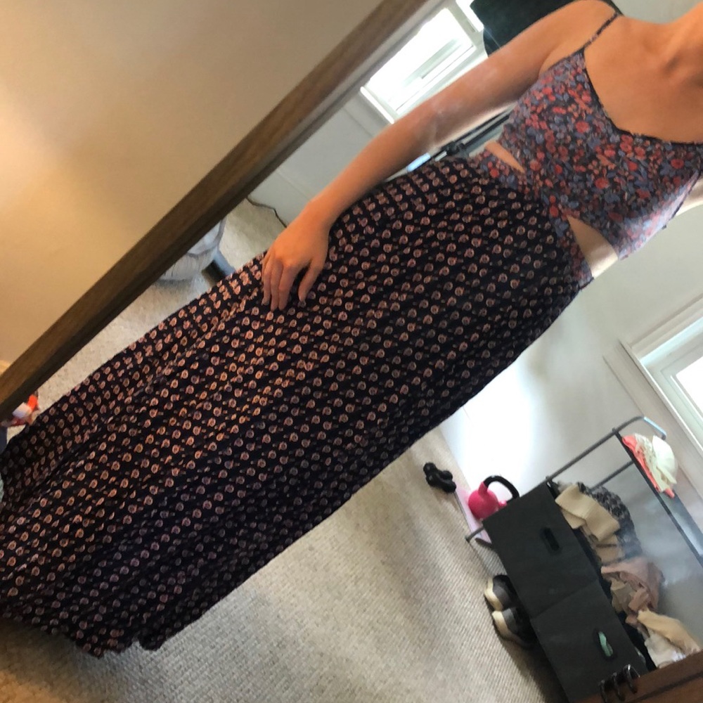 Aerie cutout maxi dress